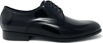 Callaghan Glanzende Veterschoenen - Heren - Nette schoenen - Zwart - 43 EU - Schoenen
