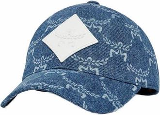 MCM Lauretos Denim Cap in Electric Lilac at Nordstrom