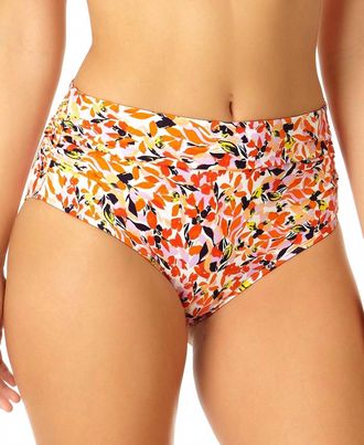 Anne Cole Womens Whirlpool Ditsy Hi Low Bottom In Multi