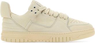 1989 STUDIO Beige Leather Sneakers
