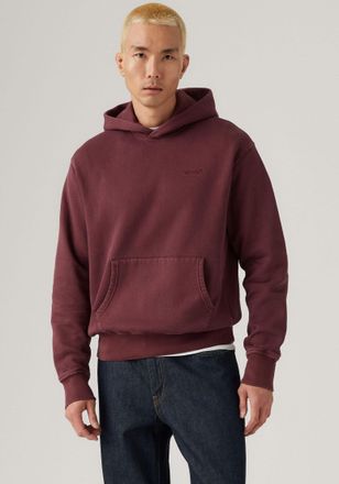 Levi's Hoodie LEVIS THE AUTHENTIC HOODIE, Herren, Gr. M, garment dye tawny po, Sweatware, Obermaterial: 88% Baumwolle, 12% Polyester, relaxed fit, Sweatshirt