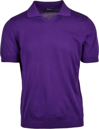 Drumohr Uomo, Top, Viola, L, new