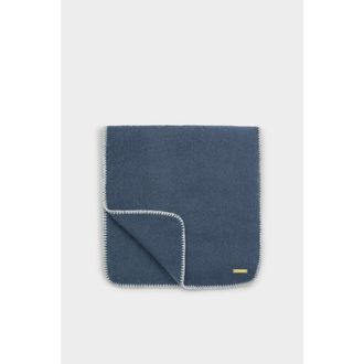 Katie Loxton Whipstitch Scarf in Navy at Nordstrom