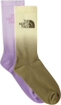 The North Face Everyday Crew Sock Dip Dye 2-Pack Multifunktionssocken f&uuml;r Herren | oliv