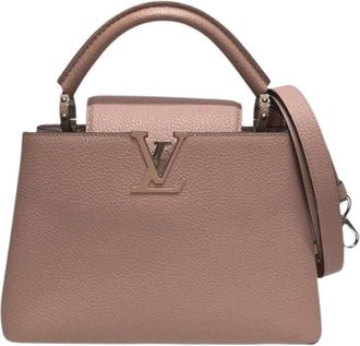 Louis Vuitton Pre-owned Vintage Taurillon Flap Handbag - Dames - Vintage Handtas - Roze - ONE Size - Leer - Vintage
