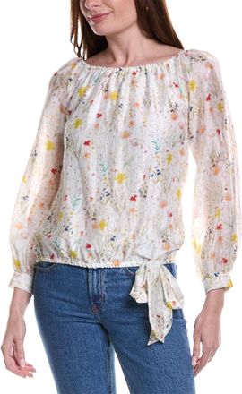 Vince Camuto Off The Shoulder Linen-Blend Blouse