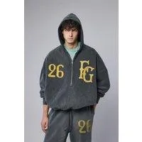 Fear of God Baseball Club Half Zip Hoodie