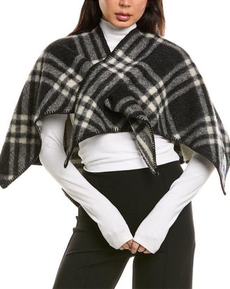 Burberry Rydal Wool Cape