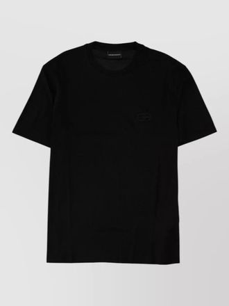 Emporio Armani logo-appliqu&eacute; short-sleeve t-shirt