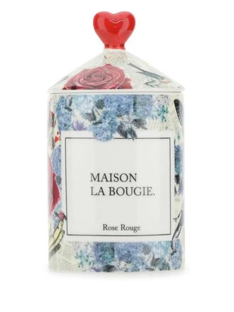 Maison la Bougie Rose Rouge kaars (350 g) - Blauw