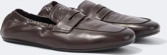 Prada Leather penny loafers