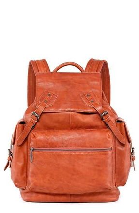 OLD TREND Bryan Leather Backpack in Cognac at Nordstrom Rack