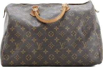 Louis Vuitton Speedy Handbag Monogram Canvas 35 satchel - Bruin
