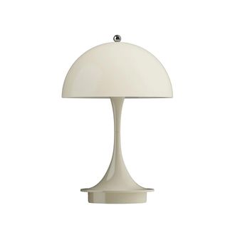 Louis Poulsen Panthella 160 Portable V3 Akku LED-Tischleuchte, opal beige