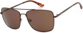Calvin Klein CK19136S 200 Womens Sunglasses Brown Size 57