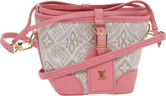 Louis Vuitton Noe Purse Limited Edition Since 1854 Monogram Jacquard Pink Canvas Handbag (Pre-Owned)