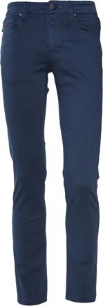 Sartoria Tramarossa Michelangelo katoenen broek - Blauw