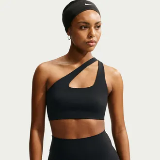 Nike Womens Zenvy Light-Support Sports Bra in Black | IM9910-010