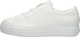 Paul Green Schoenen, Dames, Wit, 42 EU, Leer, 5529 Sneakers