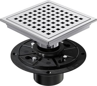 Spark Desag&uuml;e De Piso De Ducha Cuadrado De 11 X 11 Cm, Extra&iacute;ble, Acero Inoxidable 304 De Grado Alimenticio