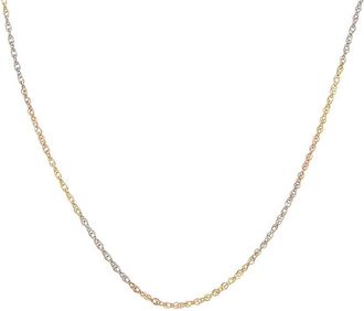 Italian Gold, Inc 10K 1.85Mm Cable Double Link Necklace