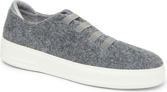Dearfoams Womens Sport Foam Elastic Lace Slip On Sneaker