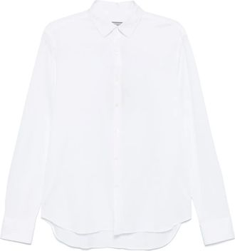 Canali Camicia m&eacute;lange - Bianco