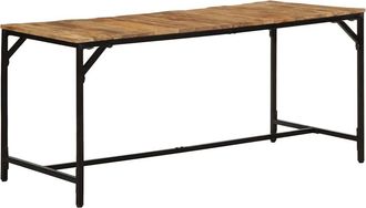 vidaXL Vidaxl - Tavolo Da Pranzo 160x80x75 Cm In Legno Massello Di Mango Grezzo