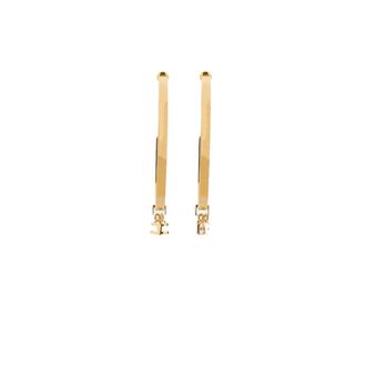 Elisabetta Franchi Bijoux Oorbellen - Dames - Oorbellen - Geel - ONE Size - Accessoires