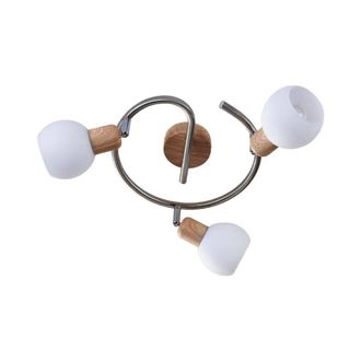 Lindby Foco de Vidrio Marr&oacute;n