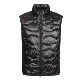 Blauer Vests, male, Black, Size: L Danny Quilted Gilet