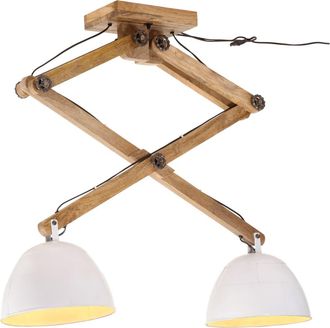 vidaXL L&aacute;mpara De Techo Blanca 25 W E27 29x18x85 Cm Vidaxl