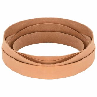 vidaXL Correa De Cuero Marr&oacute;n Claro 1000 X 2,5 Cm Cuero Vidaxl