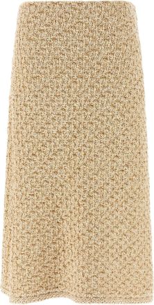 Fabiana Filippi Cotton Midi Womens Skirt