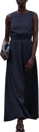 Ecoalf Vittoria Dress - Dames - Maxi kleedjes - Blauw - XS - Kleedjes