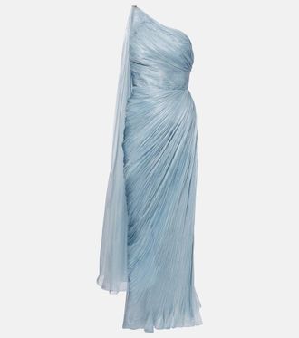 Maria Lucia Hohan Florencia one-shoulder silk gown
