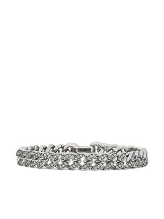 David Yurman sterling silver Curb Chain bracelet (8mm)