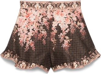 Zimmermann Shorts Illuminate Flutter - Nero