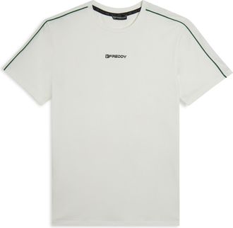 Freddy T-shirt in jersey stretch con cuciture in contrasto