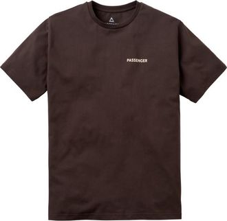 Passenger Cutout Organic Cotton T-Shirt T-Shirt f&uuml;r Herren | braun