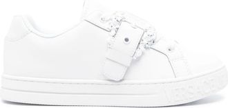 Versace Jeans Couture Court 88 leather sneakers - women - Leather - 37.5 - White