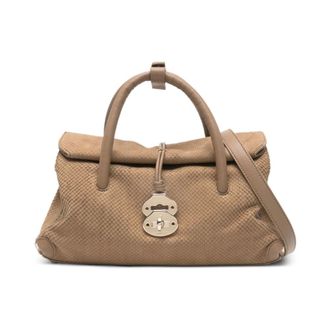 Zanellato Handbags, female, Beige, Size: ONE SIZE Dotta Small Bag