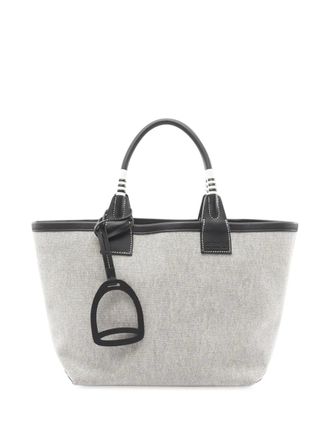 Herm&egrave;s 2023 Toile Sac Steeple 25 handbag - women - Canvas - One Size - Grey