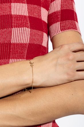 Kate Spade New York Bracelet With A Charm, Womens, Gold
