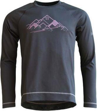 Zimtstern PureFlowz Eco Shirt L/S Velotrikot f&uuml;r Herren | schwarz