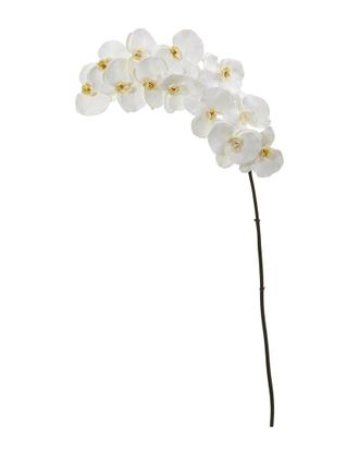 Nearly Natural Set Of 3 44In Phalaenopsis Orchid Artificial Flower