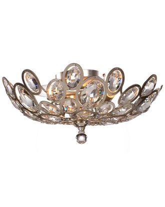 Crystorama 3-Light Sterling Ceiling Mount