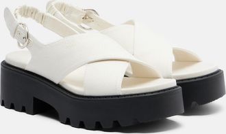 Miu Miu Platform slingback sandals