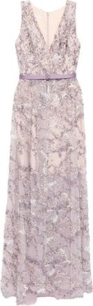 Saiid Kobeisy Embroidered Long Dress