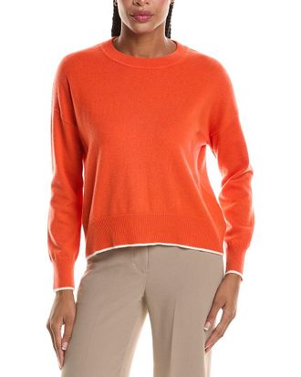 N.Peal N. PEAL Relaxed Crewneck 100% Cashmere Sweater